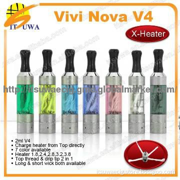 USA Most popular product Tank clear atomizer 2ml,big vapor Itsuwa V4